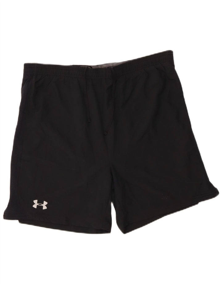 Under Armour Herren Heat Gear Regular Fit Sportshorts Medium Schwarz
