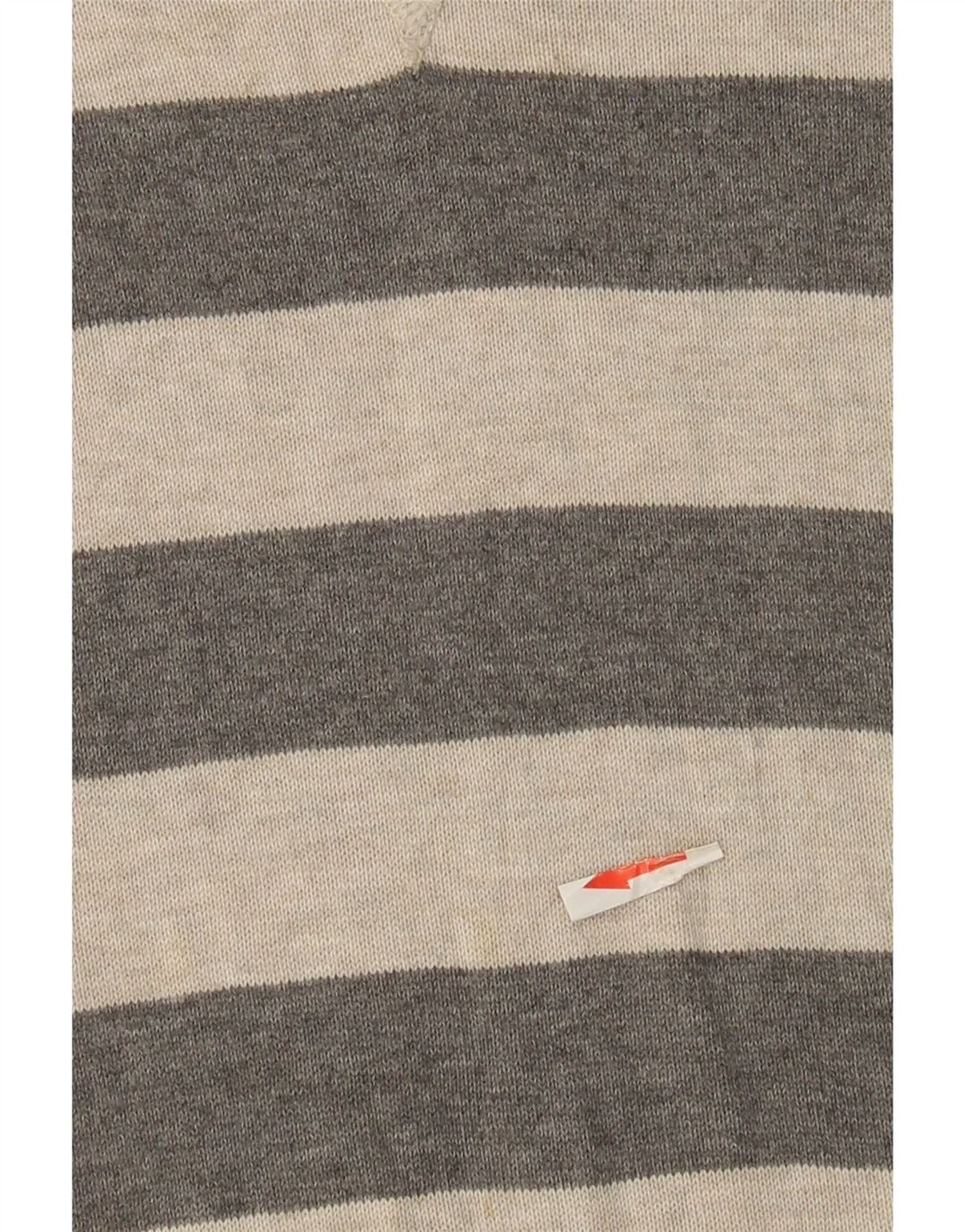 Timberland Herren-Pullover mit Rundhalsausschnitt, mittelgrau, gestreift, Baumwolle