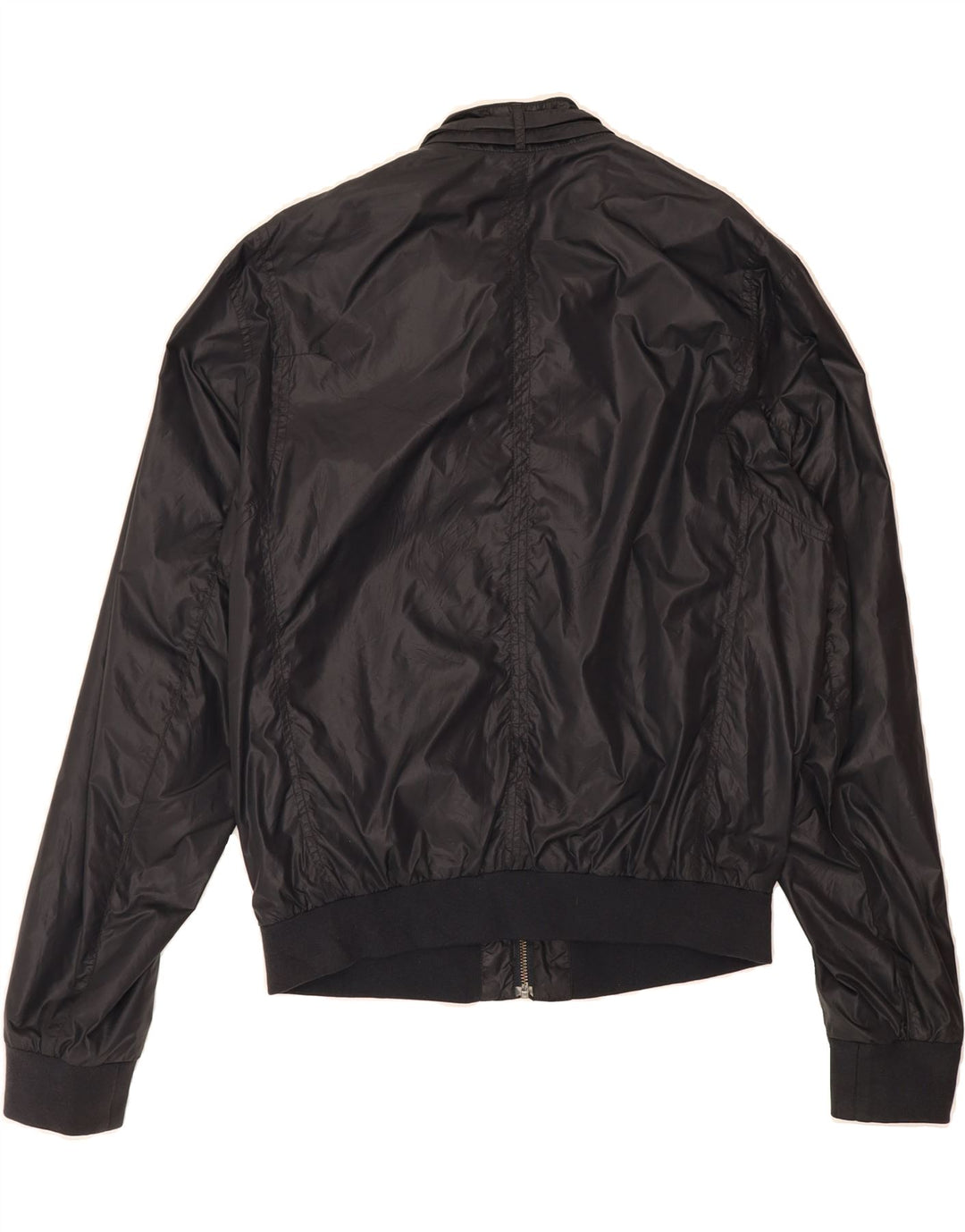 MOSCHINO Womens Bomber Jacket IT 50 XL Black Nylon Vintage Moschino and Second-Hand Moschino from Messina Hembry 