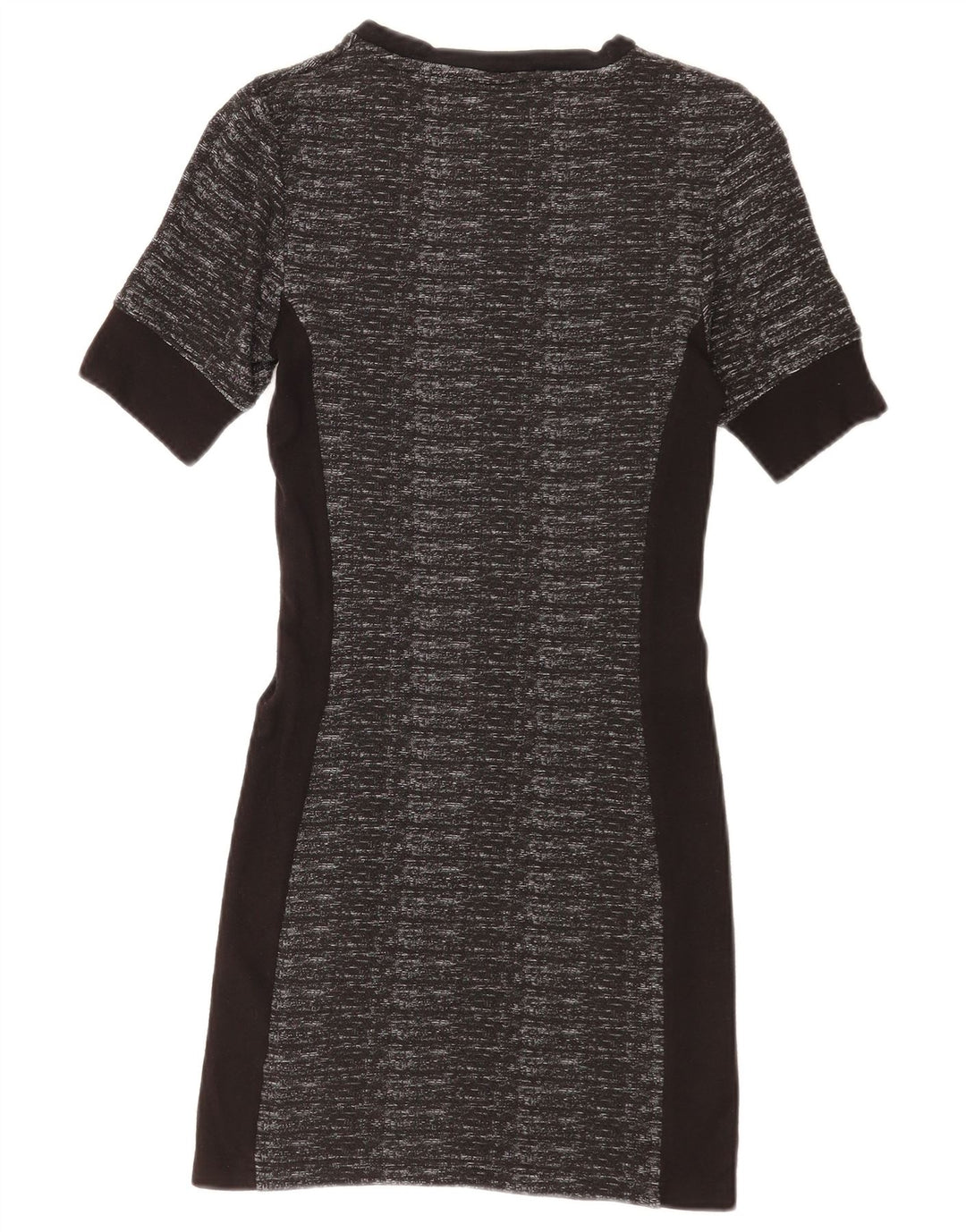 Topshop Damen, figurbetontes Kleid, Größe S, Schwarz, geometrisch, Polyester