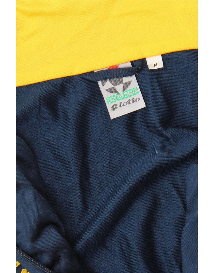 Lotto Herren-Trainingsanzug-Top-Jacke, mittelgroß, Marineblau, Farbblock