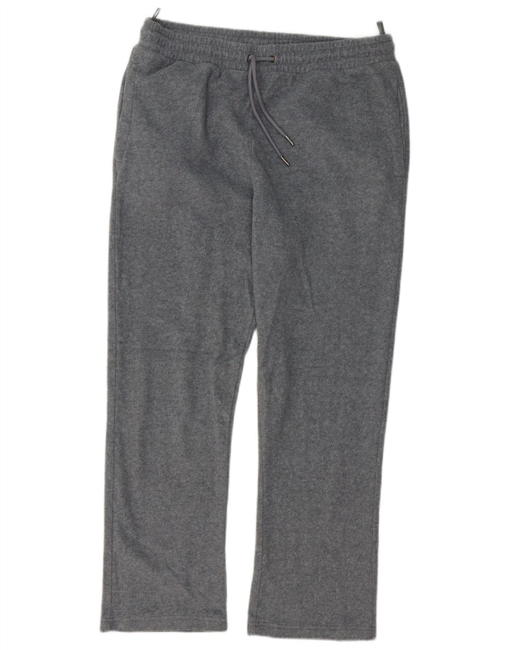 Marks & Spencer Damen Fleece-Trainingshose UK 12 Mittelgrau