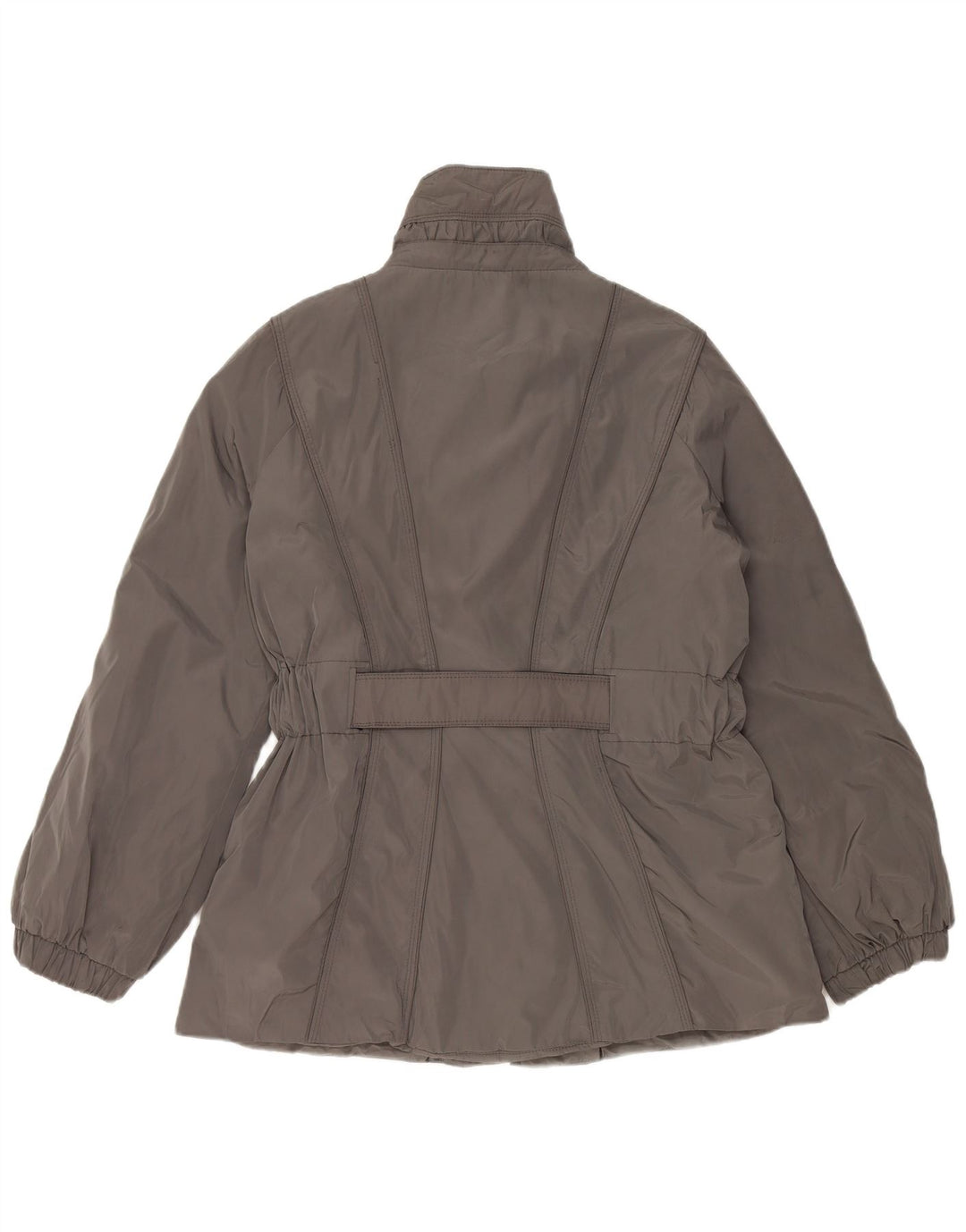 ZARA Damen Wattierte Jacke UK 18 XL Grau