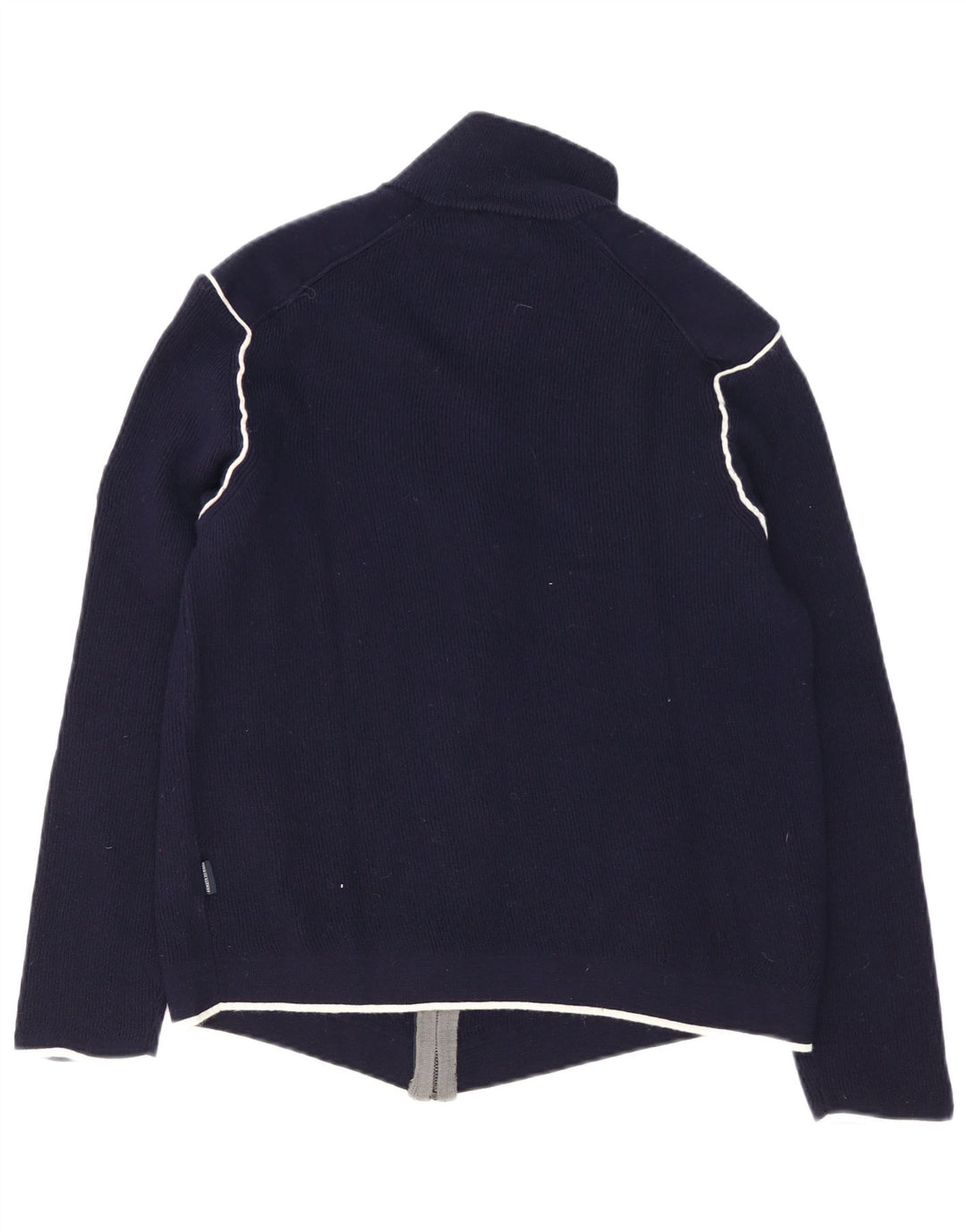 Armata Di Mare Herren-Strickjacke IT 52 Große marineblaue Wolle