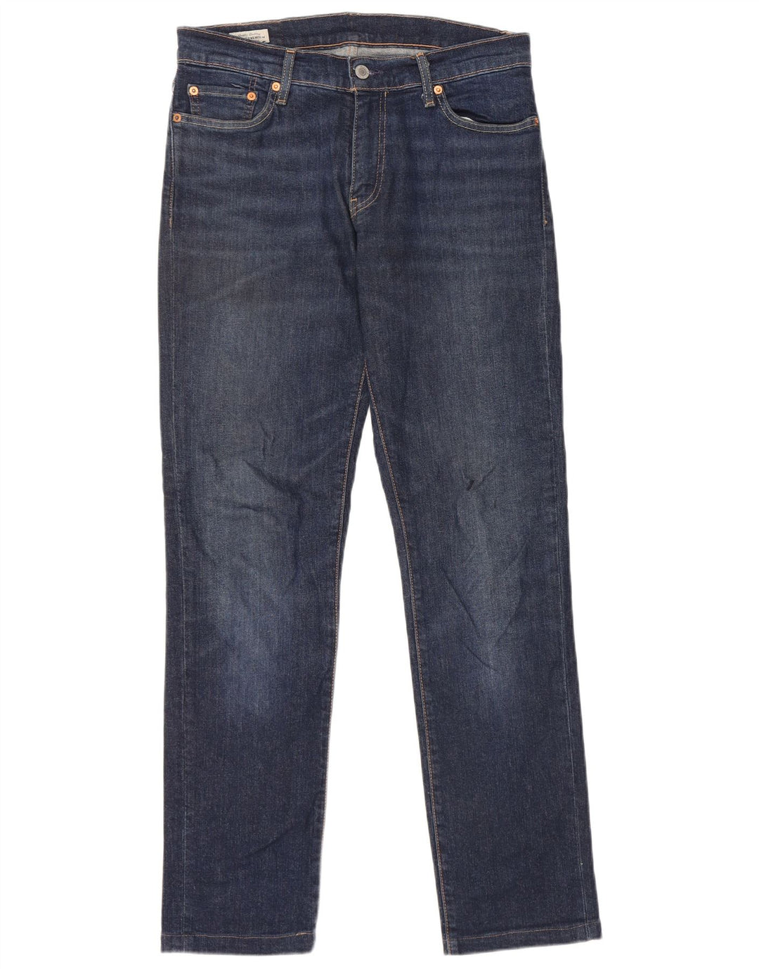 LEVI'S Herren Slim Jeans W30 L34 Blaue Baumwolle