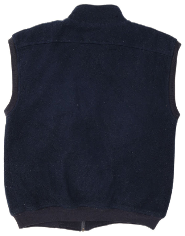 Conte of Florence Herren Fleeceweste UK 40 Large Marineblau