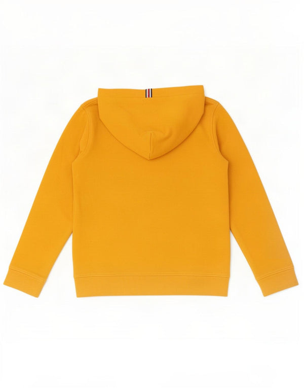 Tommy Hilfiger Kapuzenpullover mit Grafik für Jungen, 13–14 Jahre, gelbe Baumwolle