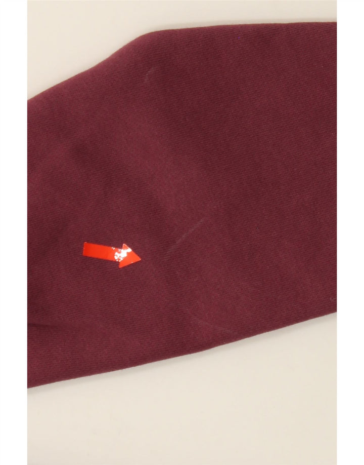 UNDER ARMOUR Womens Zip Hoodie Sweater UK 14 Medium Maroon Colourblock Vintage Under Armour and Second-Hand Under Armour from Messina Hembry 