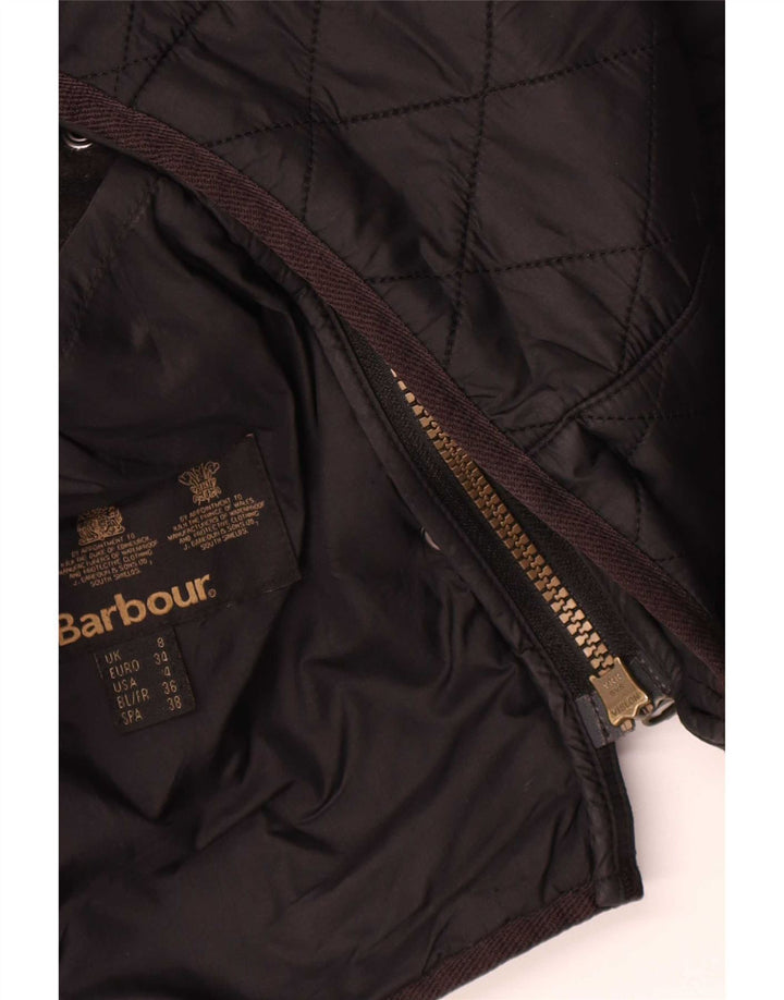Barbour Damen Steppjacke UK 8 Small Schwarz