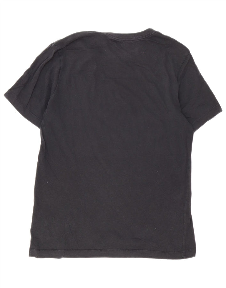 Nike Herren T-Shirt Top Small Schwarz Baumwolle