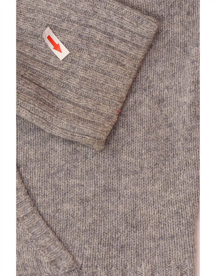 Marks & Spencer Damen-Cardigan mit Kapuze, Gr. 16, Grau