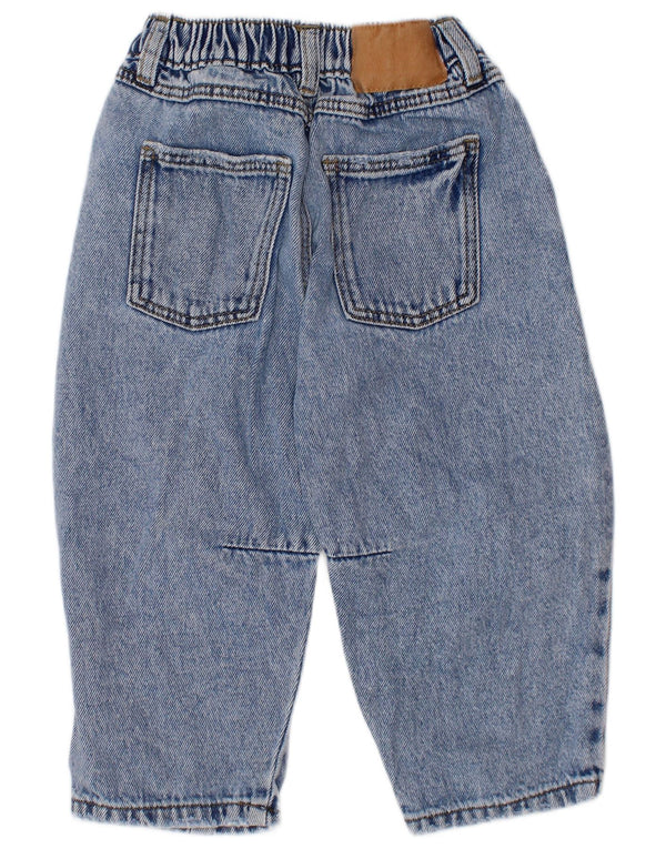 ZARA Baby-Jungen, gerade Jeans, 18–24 Monate, W18, L12, blaue Baumwolle