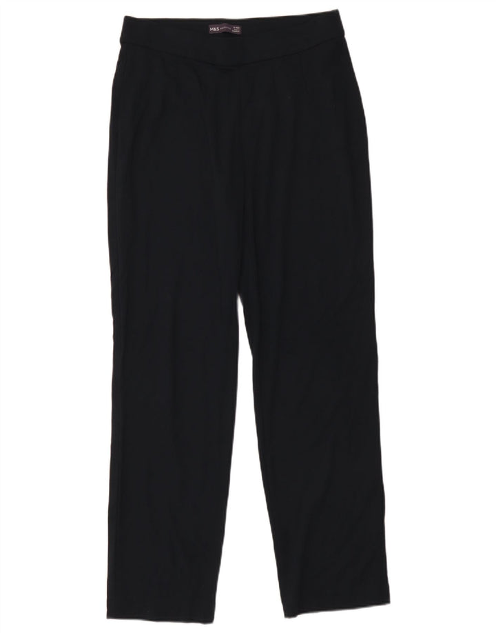 Marks & Spencer Damen-Trainingshose, UK 12, mittlere marineblaue Viskose
