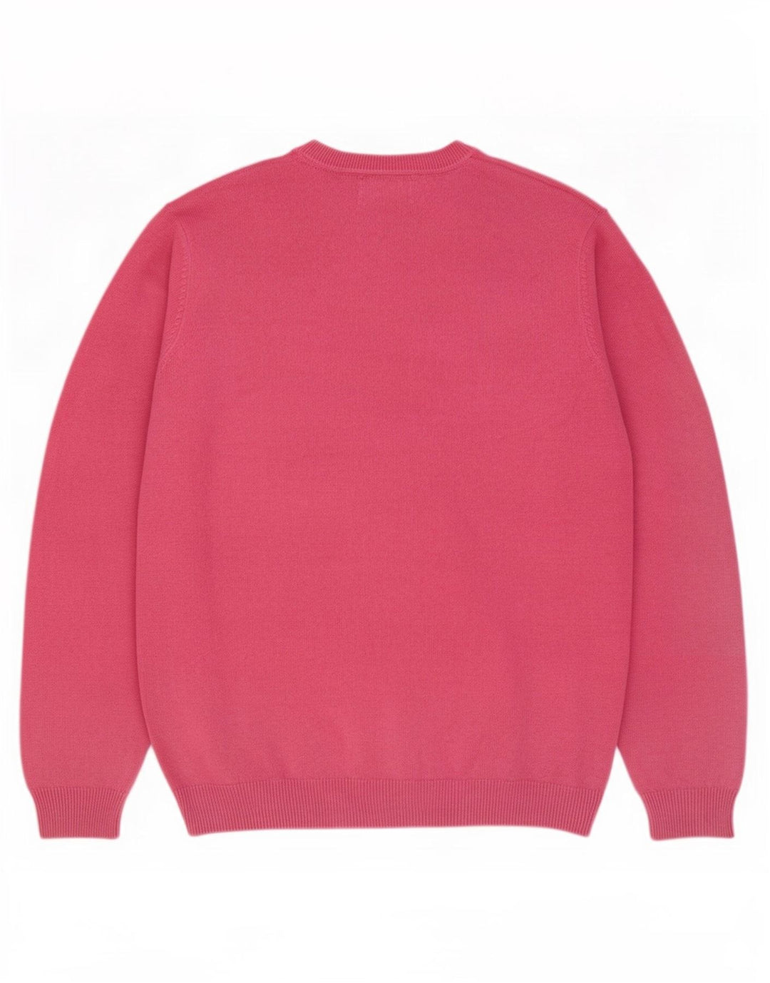 Marks & Spencer Herren-Pullover „Harbor“ mit V-Ausschnitt in Blau, Größe L, Leinen, Rosa