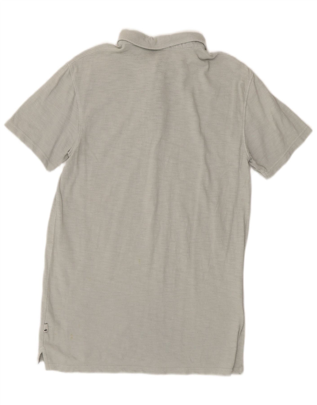 QUIKSILVER Herren-Poloshirt mit moderner Passform, mittelgraue Baumwolle