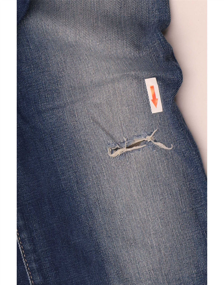 Jack & Jones Herren Slim Jeans W32 L32 Blaue Baumwolle