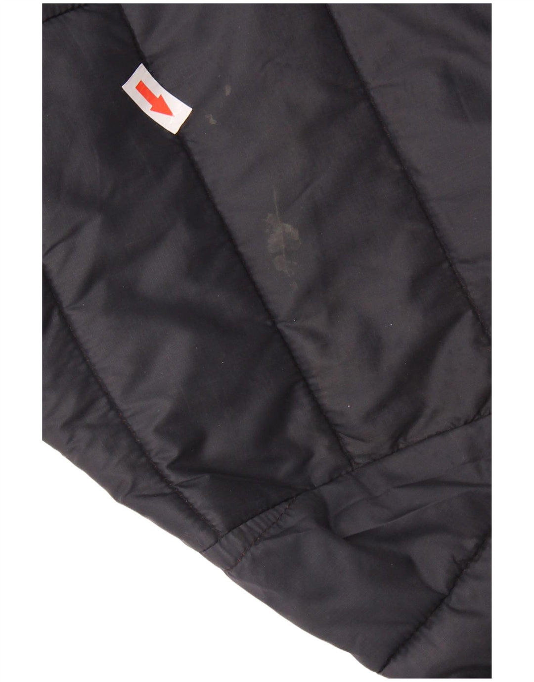 FAT FACE Wattierte Herrenjacke UK 38 Mittelmarineblaues Nylon