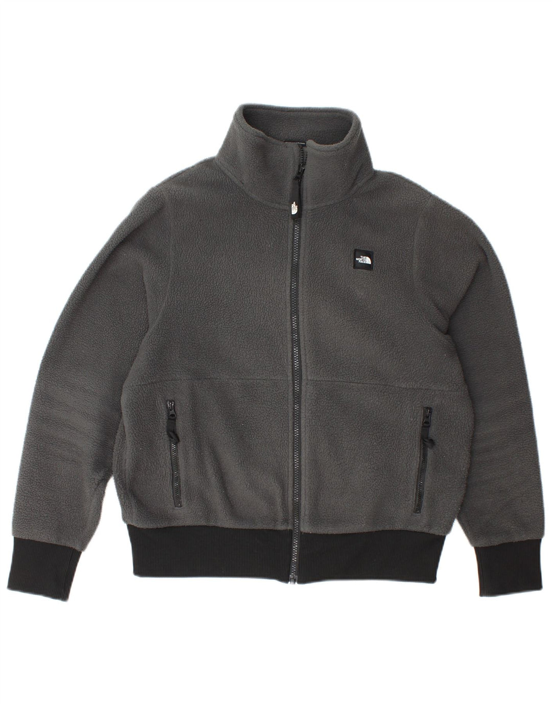 The North Face Damen Fleecejacke UK 14 Mittelgrau Farbblock
