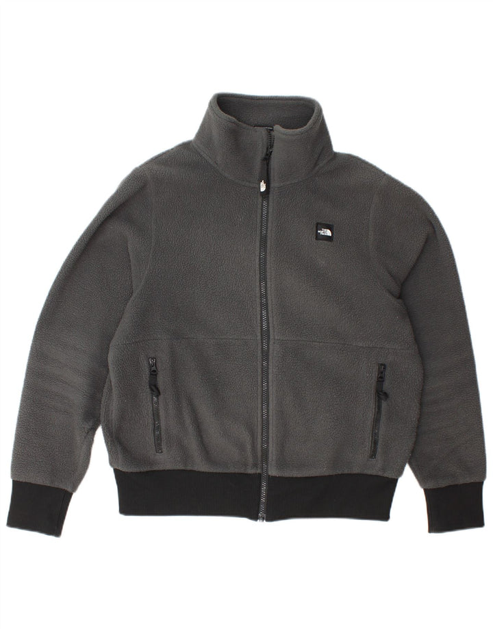 The North Face Damen Fleecejacke UK 14 Mittelgrau Farbblock