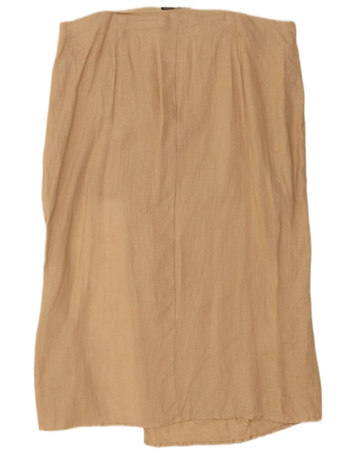 Zara Damen Sarongrock 2XL W34 Beige