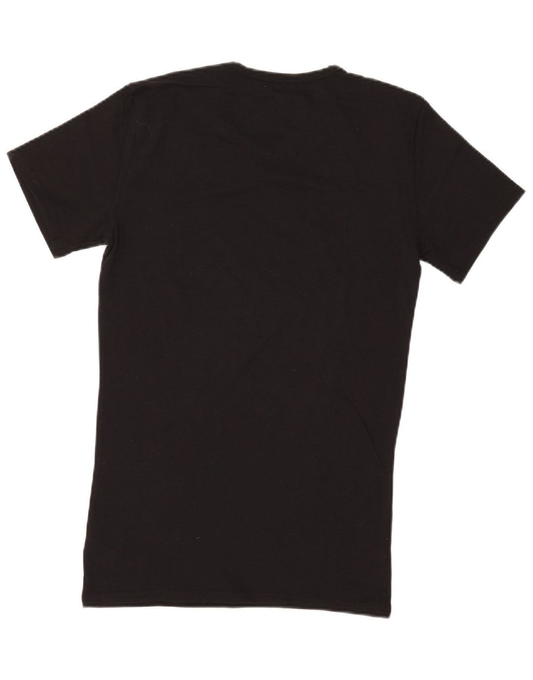 Tommy Hilfiger Herren T-Shirt Top Medium Schwarz Baumwolle