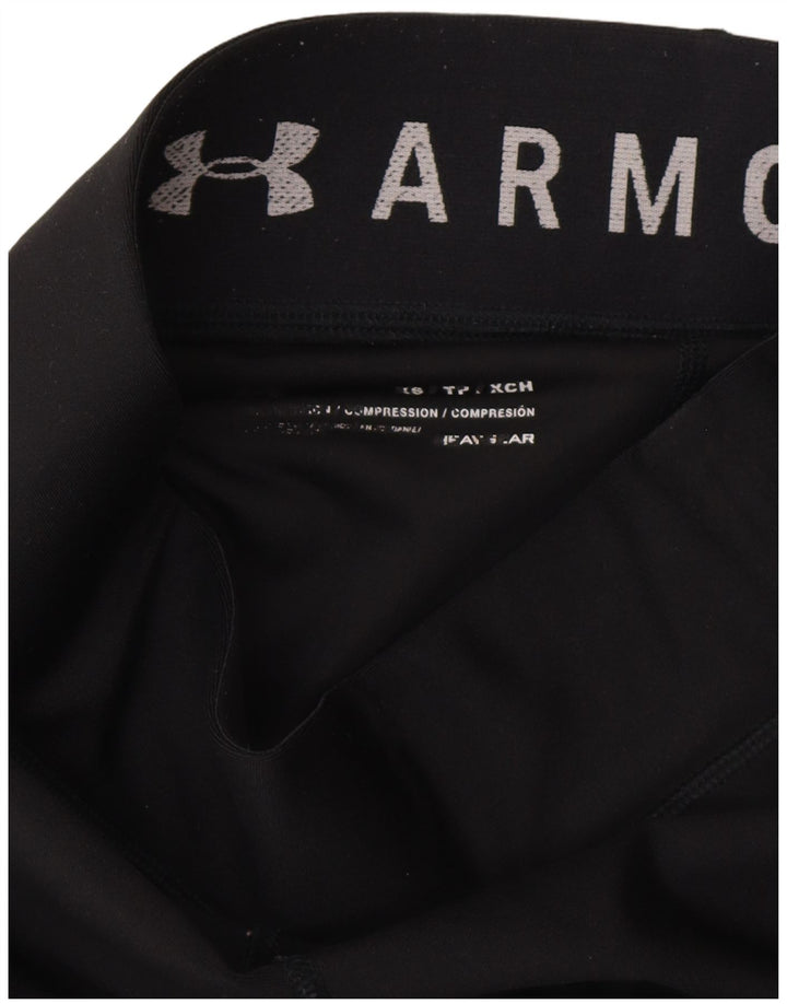 UNDER ARMOUR Damen Graphic Leggings UK 6 XS Schwarz