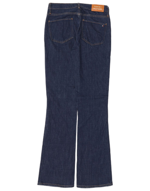 Tommy Hilfiger Damen Bootcut Jeans W28 L32 Marineblau Baumwolle
