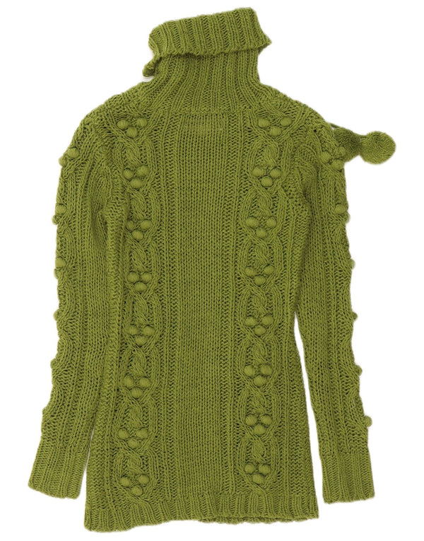 Blend Rollkragenpullover für Damen, Gr. 10, Small, Grün, Acryl