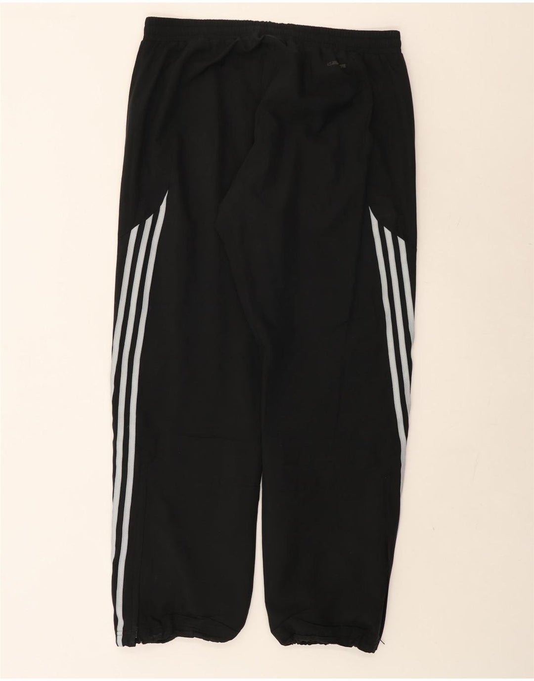Adidas Herren-Trainingshose, groß, aus schwarzem Polyester