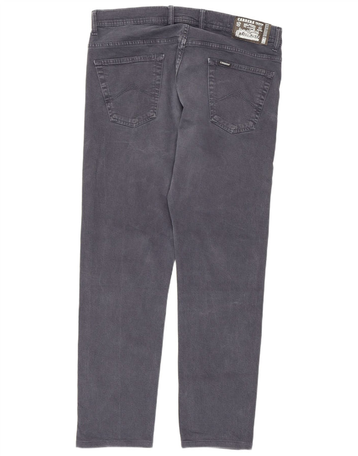 Carrera Herren 717 Slim Jeans W36 L30 Graue Baumwolle