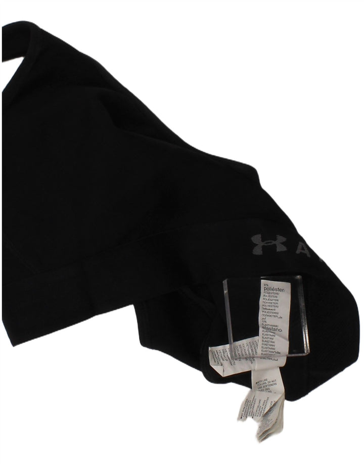 Under Armour Damen Kompressions-Sport-BH mit Grafik, Größe S, Schwarz, Sport