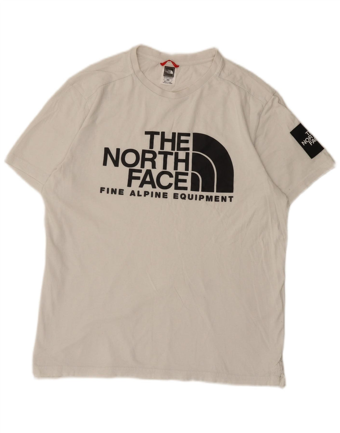 The North Face Herren-T-Shirt mit Grafik, Mittelweiß