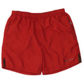 Reebok Herren-Badeshorts, groß, rotes Polyester