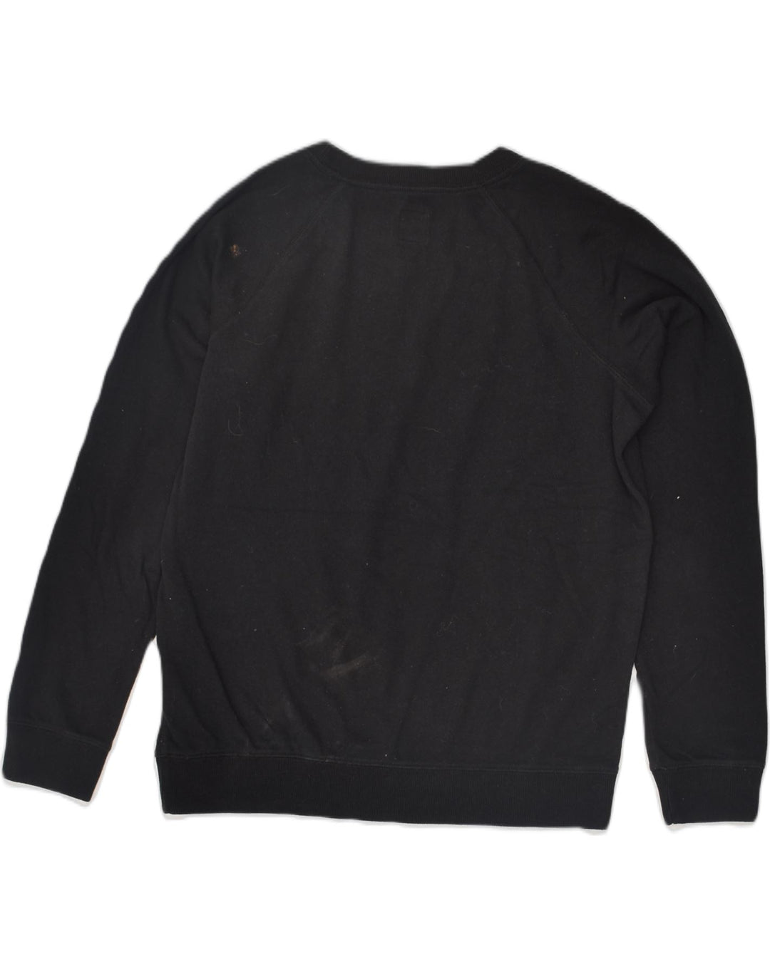 JACK WILLS Womens Sweatshirt Jumper UK 12 Medium Black Cotton | Vintage Jack Wills | Thrift | Second-Hand Jack Wills | Used Clothing | Messina Hembry 