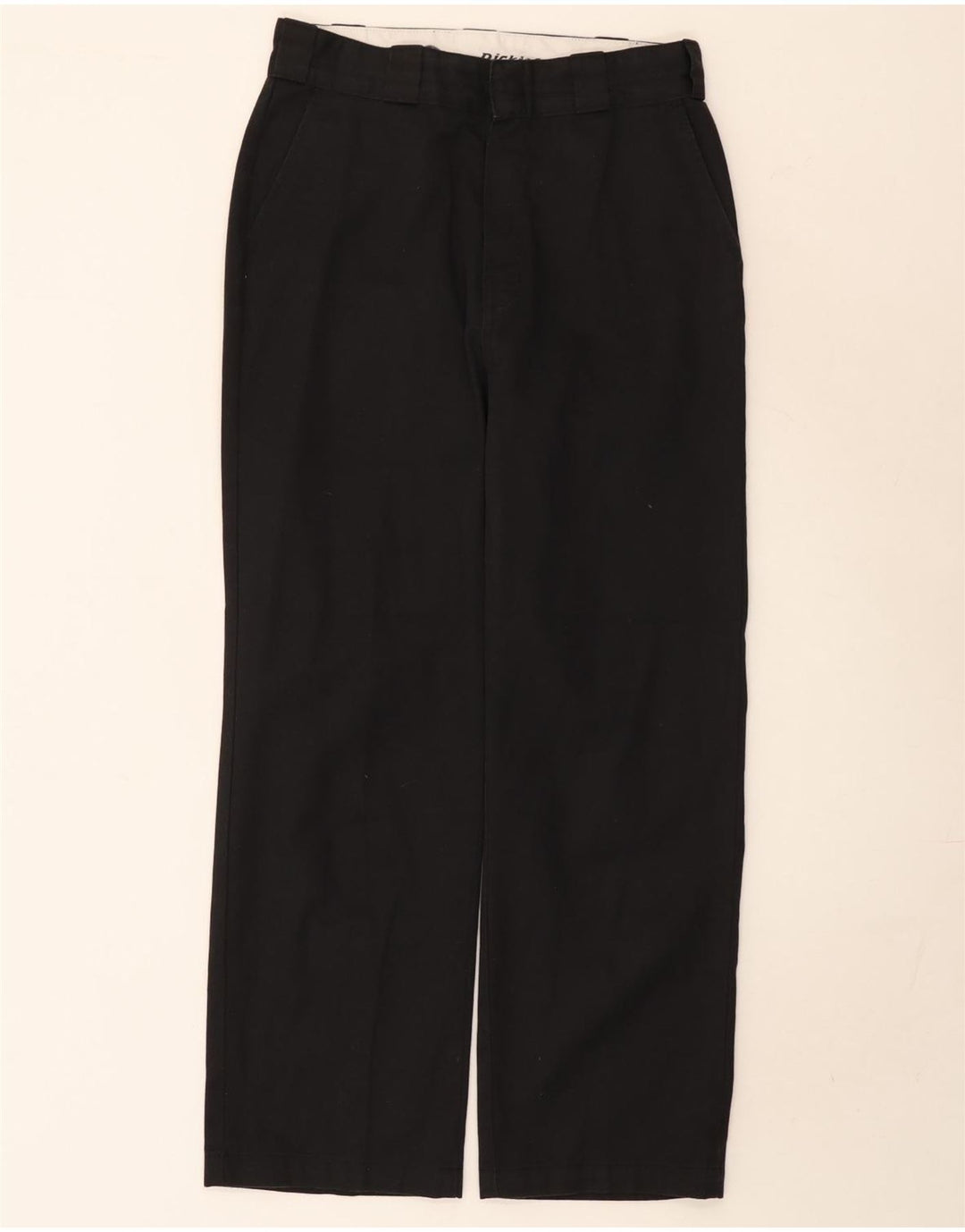 Dickies Herren Straight Chino Hose W28 L27 Schwarz Polyester