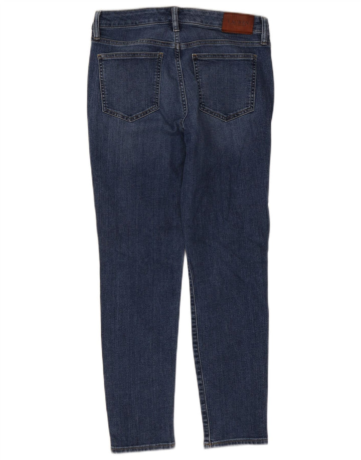 Ralph Lauren Damen Slim Jeans US 6 Medium W30 L26 Blaue Baumwolle