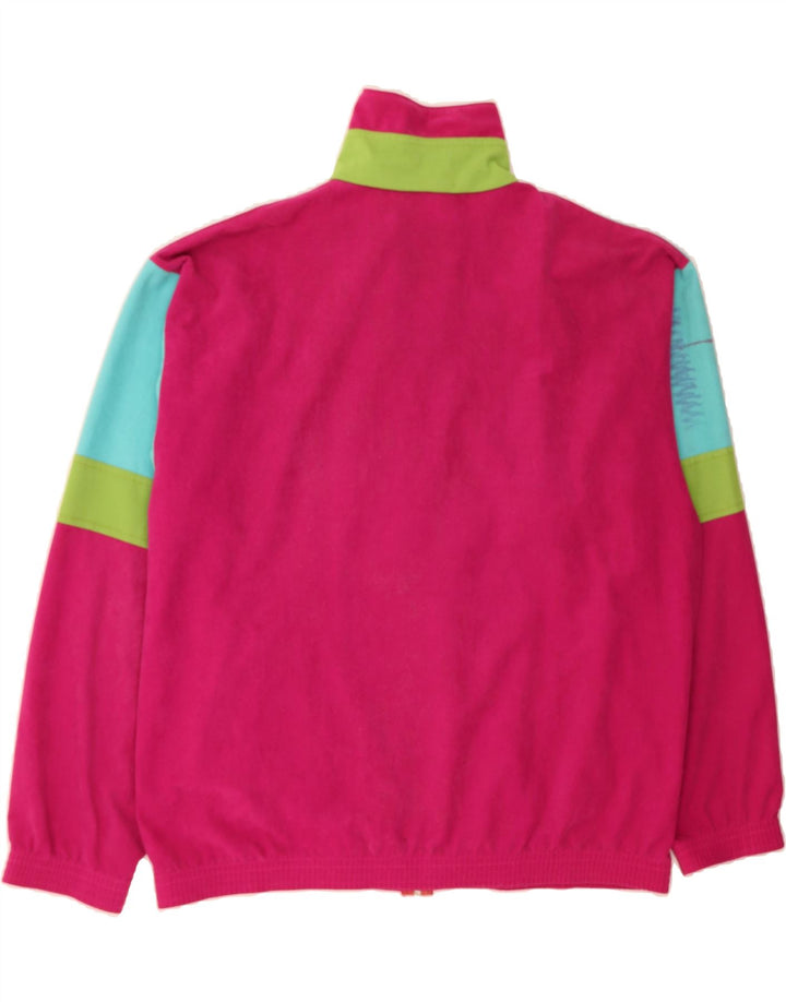 TERINDA Mens Tracksuit Top Jacket XL Pink Colourblock Vintage Terinda and Second-Hand Terinda from Messina Hembry 