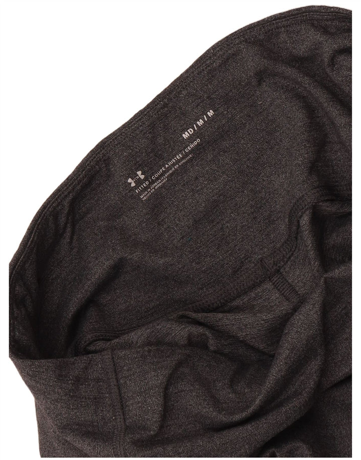 Under Armour Damen Capri-Leggings UK 12 Mittelgrau