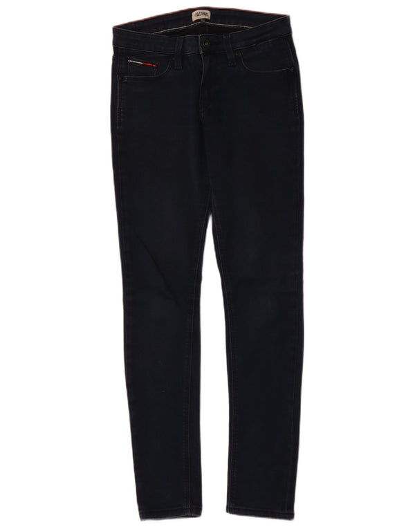 Tommy Hilfiger Damen Skinny Jeans W26 L30 Marineblau Baumwolle