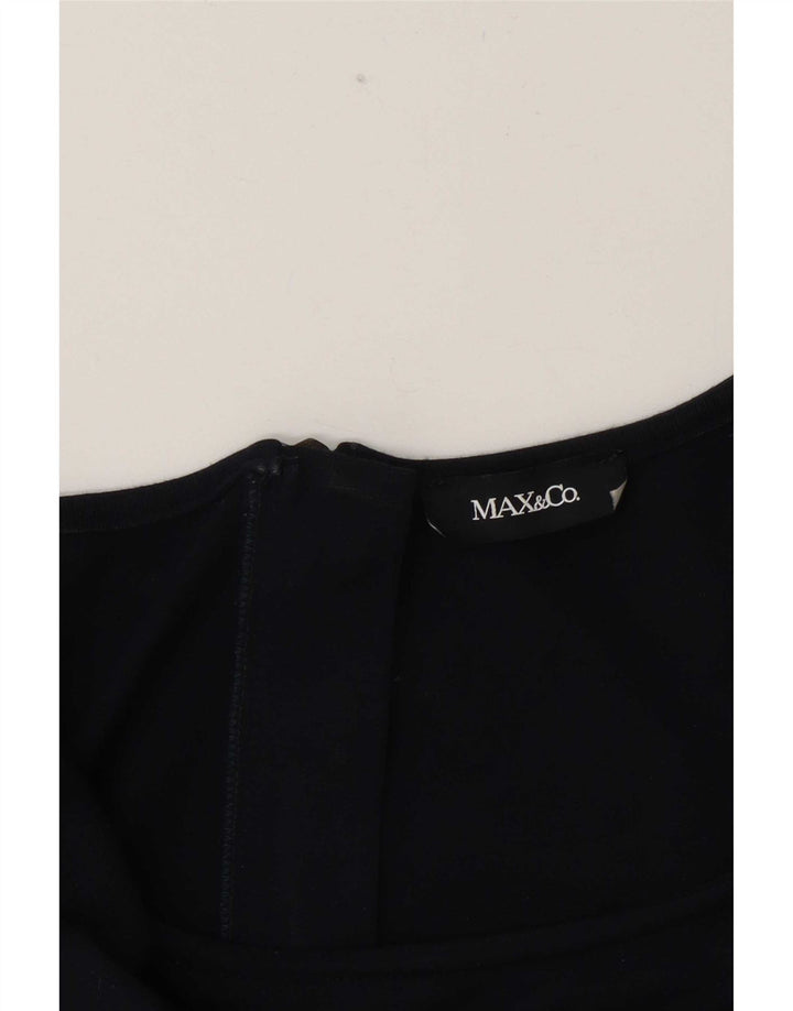 Max&Co. Damen Etuikleid UK 12 Medium Marineblau
