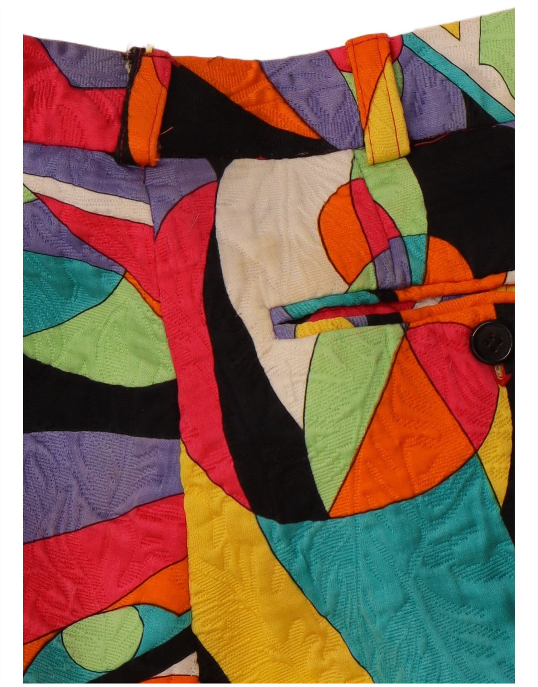 VINTAGE Damen-Chinohose mit hoher Taille, Größe 46, Größe L, W30, L28, Mehrfarbig