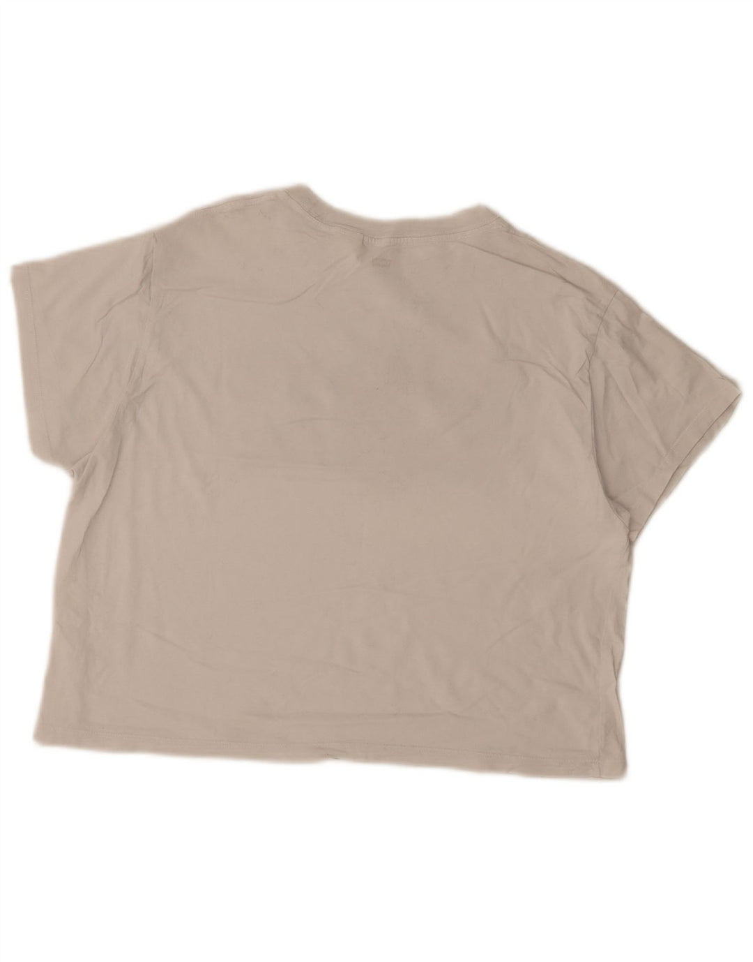 Levi's Damen Crop Oversize Graphic T-Shirt Top UK 10 Small Weiß