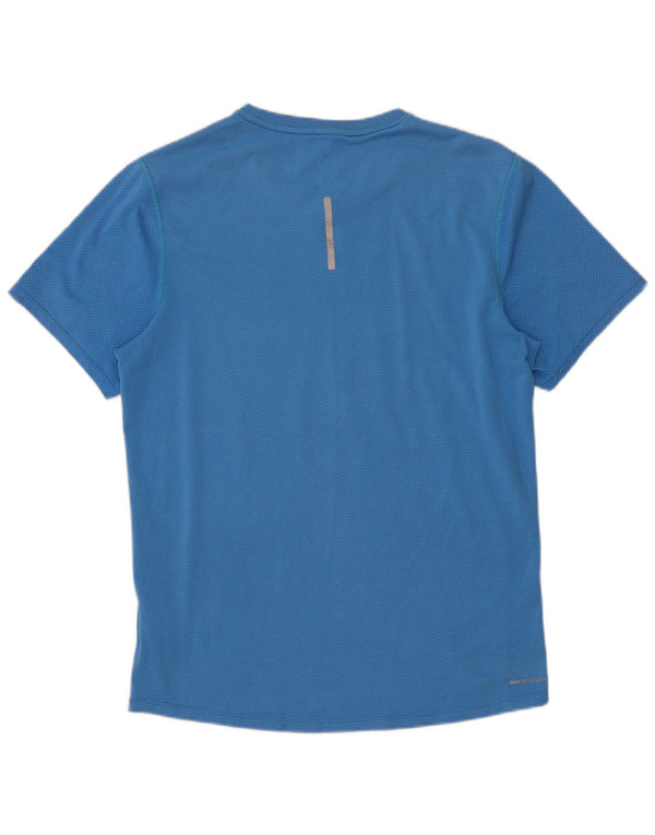 Nike Mens T-Shirt Top Small Blue Polyester