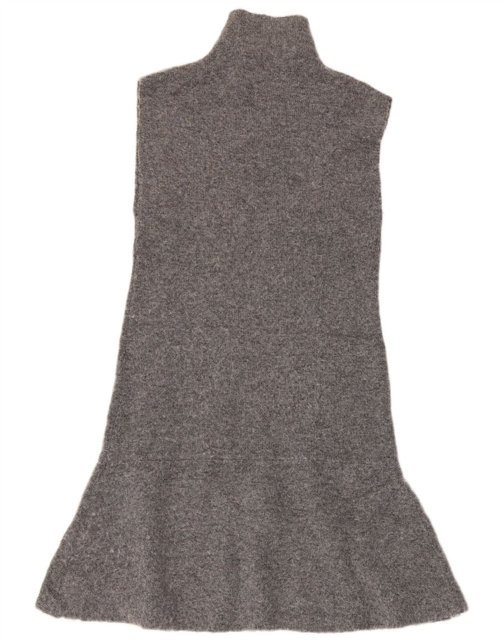 Ärmelloses Pulloverkleid für Damen von Zara, Größe S, Größe S, Grau, Polyester