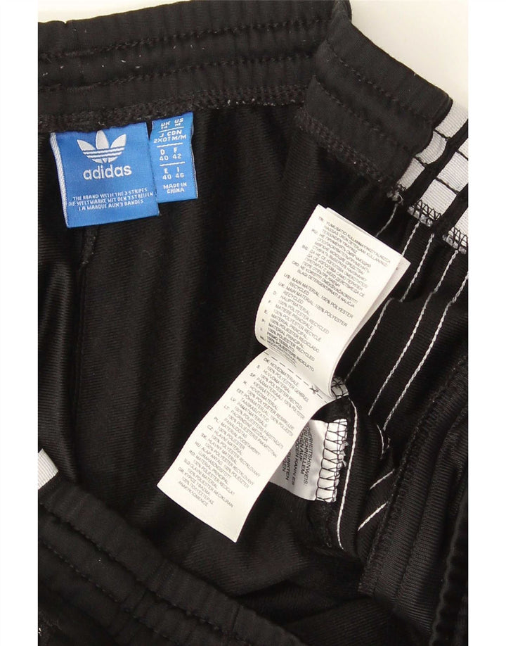 Adidas Damen Trainingshose UK 14 Large Schwarz Polyester