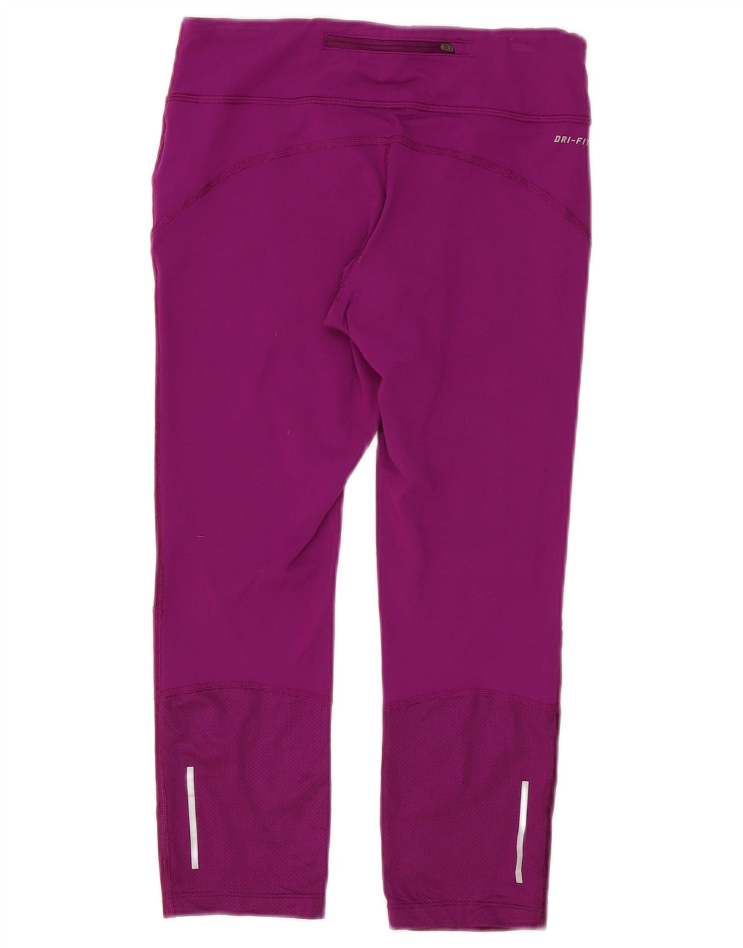 Nike Damen Capri-Leggings UK 12 Mittellila Colourblock-Nylon
