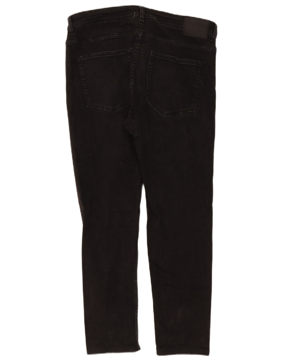 Zara Herren Slim Jeans EU 46 XL W36 L28 Schwarz