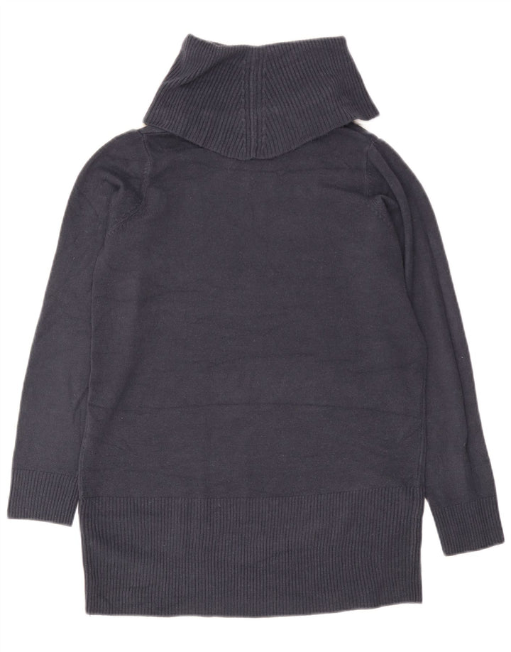 Marks & Spencer Damen-Pullover mit Rollkragen, Gr. 12, mittleres Marineblau