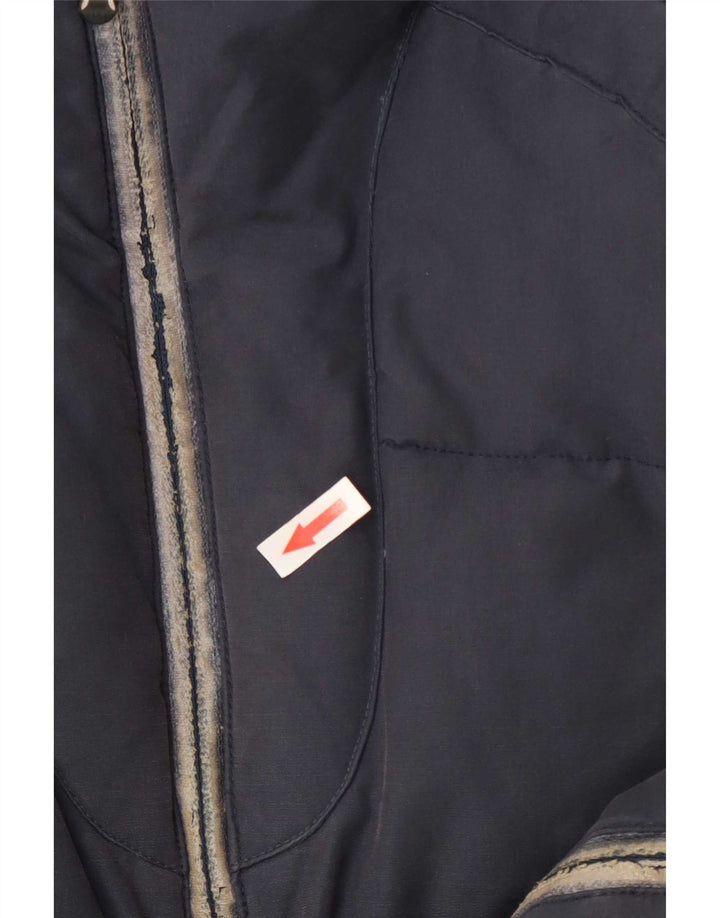 Helly Hansen Herren Wattierte Jacke UK 36 Small Marineblaues Colourblock-Nylon