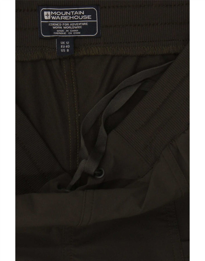Mountain Warehouse Damen-Sportshorts, UK 12, mittleres Khaki, Polyester